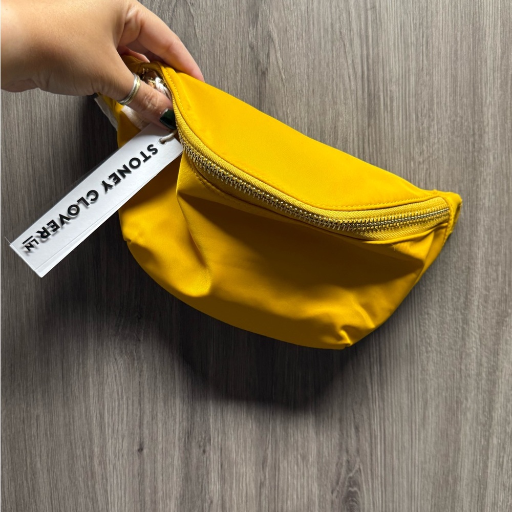 Stoney Clover Lane Yellow Belt Bag